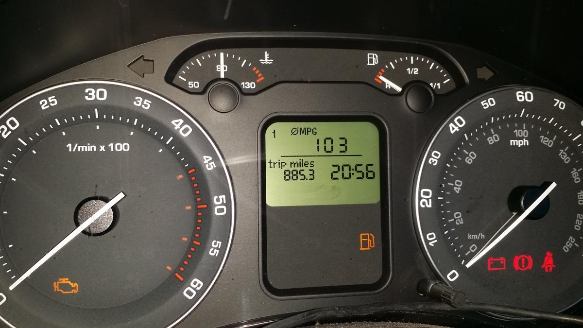 100mpg from mkII Octy