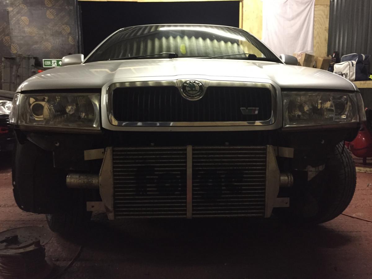Big forge FMIC fitted 