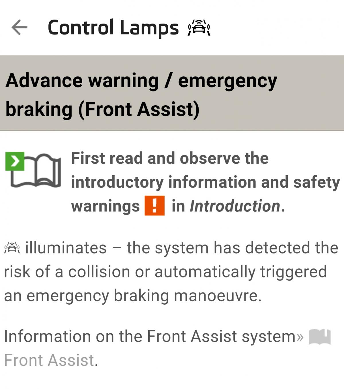 Red warning  - has anyone seen this