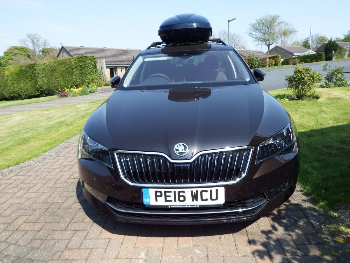 Roof Box - Skoda Superb Mk III - BRISKODA