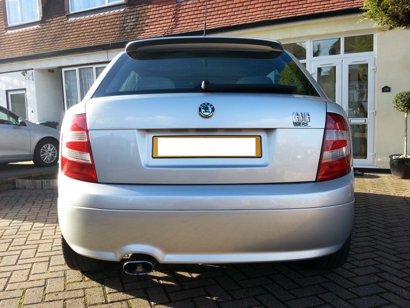 SILVER SKODA FABIA VRS '54' 61,000 FSSH