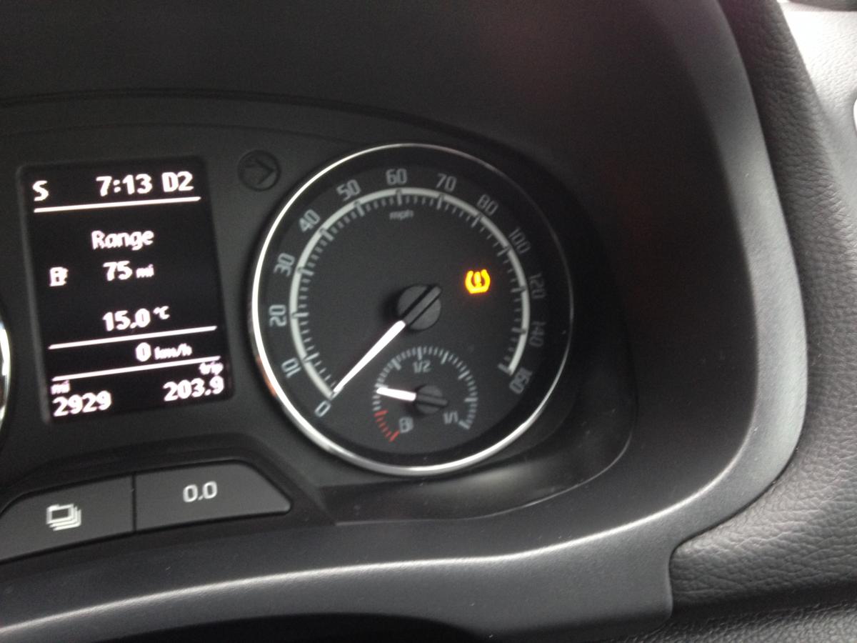 Warning Light Skoda Fabia Mk II BRISKODA