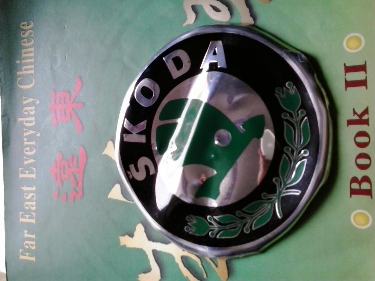 Skoda badge felloff Skoda Yeti BRISKODA