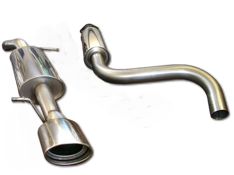 vRS exhaust Skoda Fabia Mk I BRISKODA