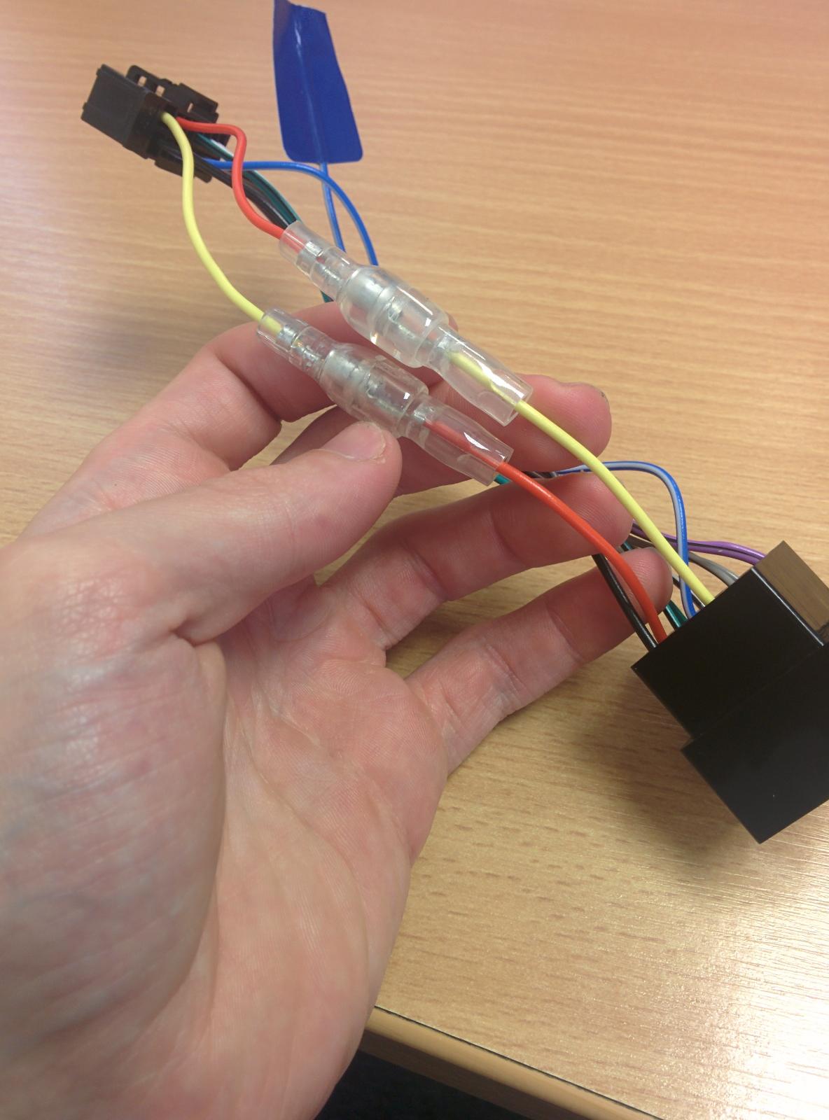 Confirmation required - stereo fitting