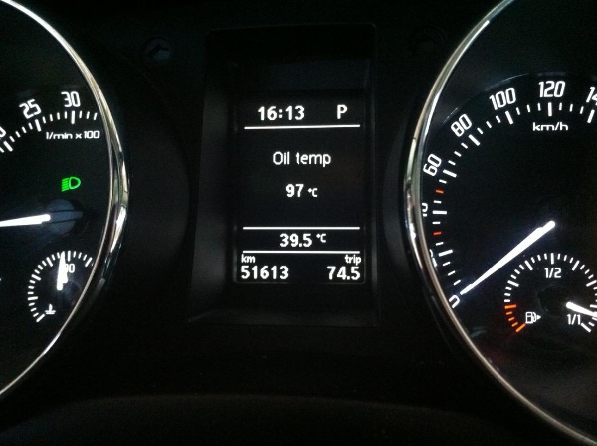 Yeti diesel engine oil extreme temperatures Skoda Yeti BRISKODA