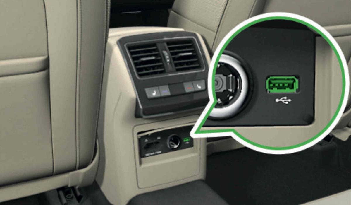 Usb skoda kodiaq