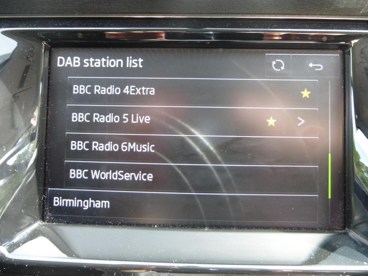 Bolero DAB radio problem
