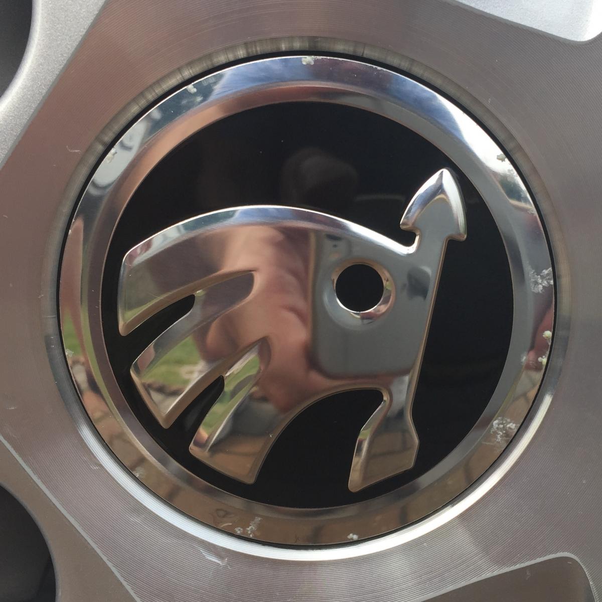 Corroding Wheel Centre Caps