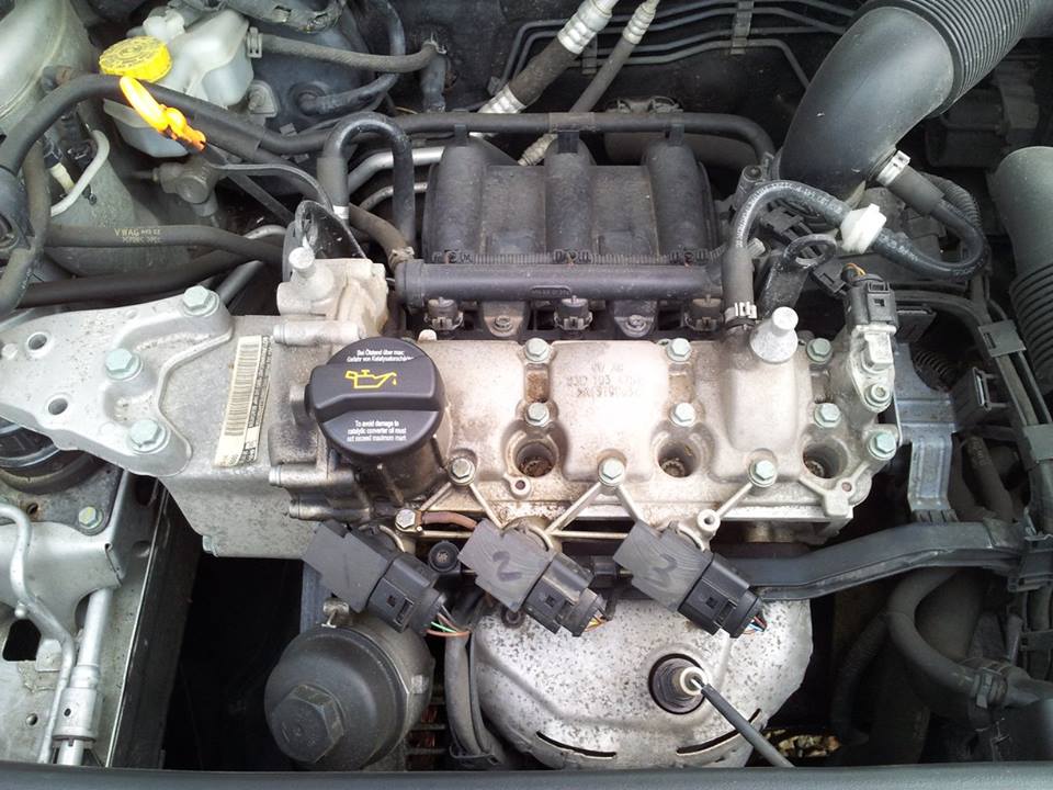 Engine oil leak