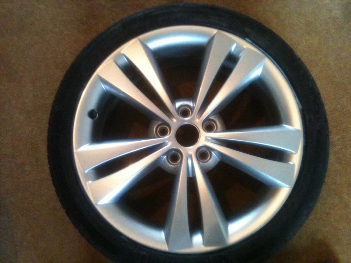 Octavia VRS Wheel and Tyre
