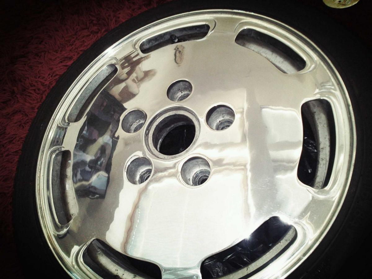 PORSCHE POLISHED WHEELS 16's - NEED THEM GONE!