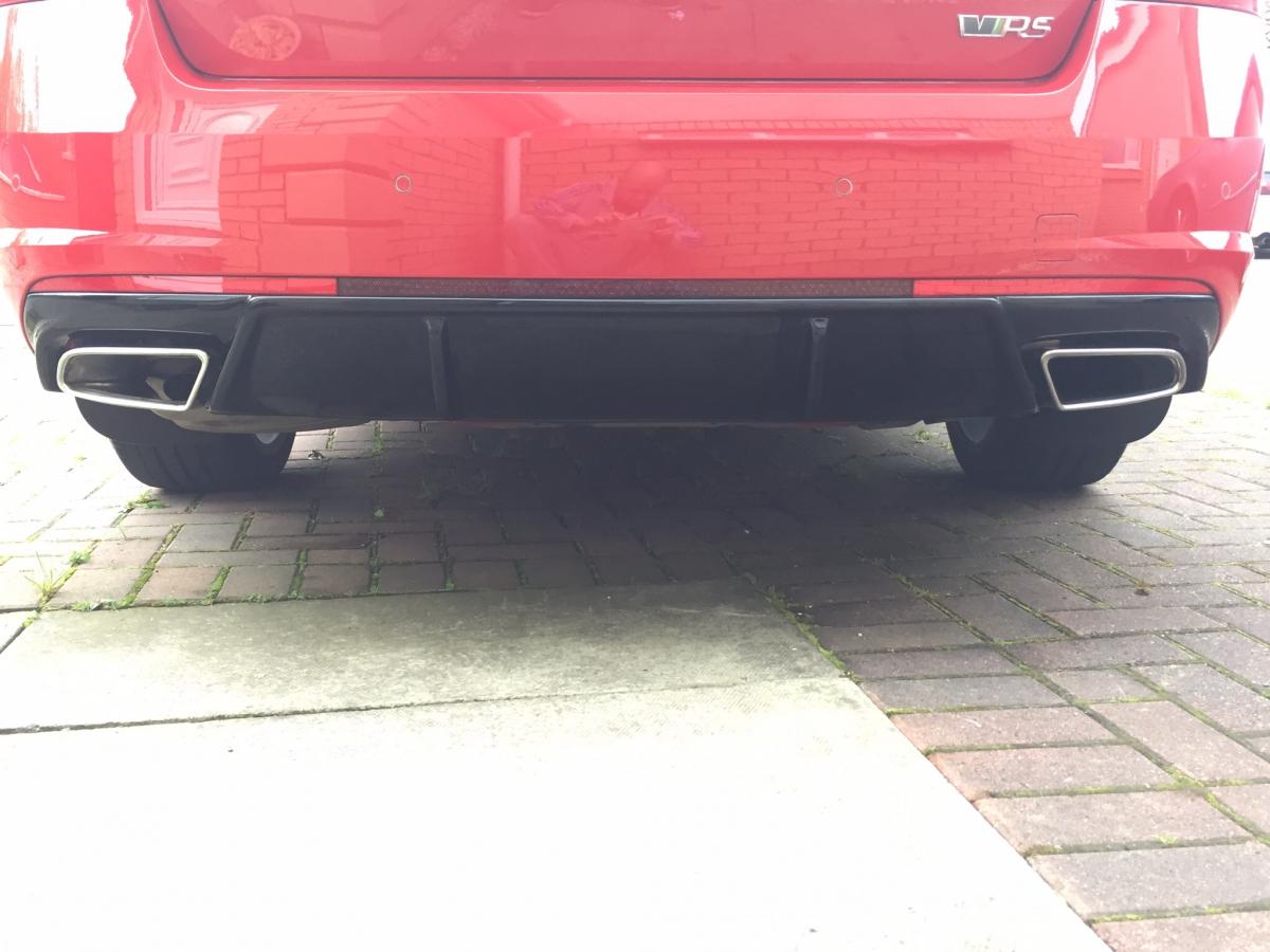 Rieger rear diffuser - Skoda Octavia Mk3 (2013 - 2020) - BRISKODA