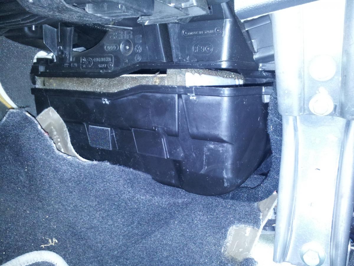 Fabia Vrs Heater Matrix Removal/access? Skoda Fabia Mk I BRISKODA