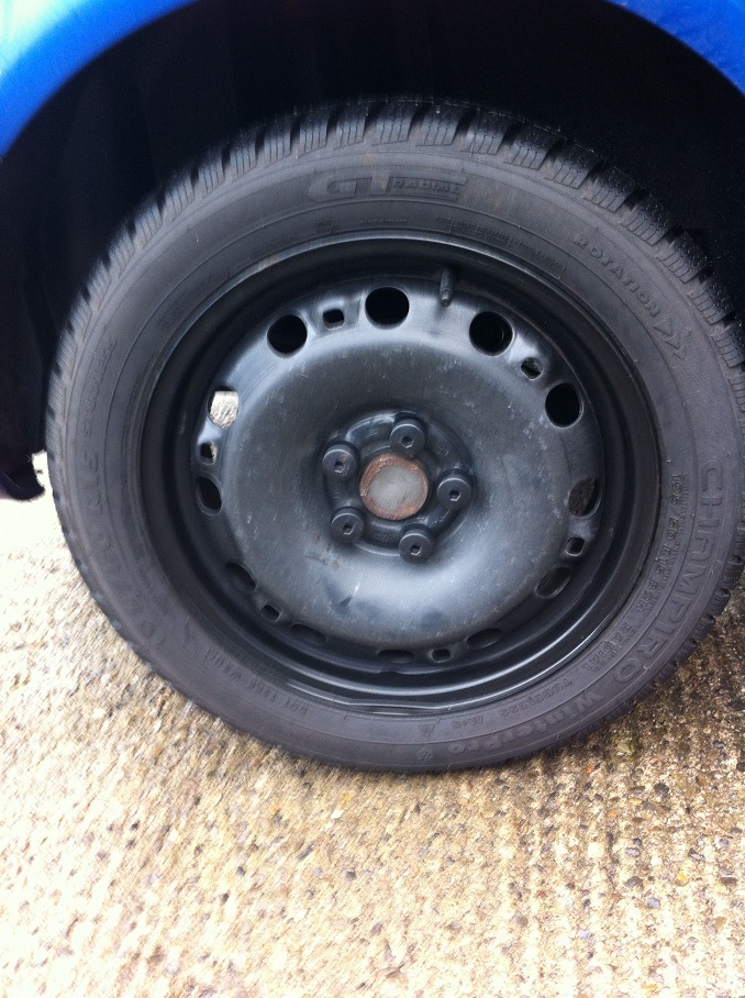 vw steel wheel center caps