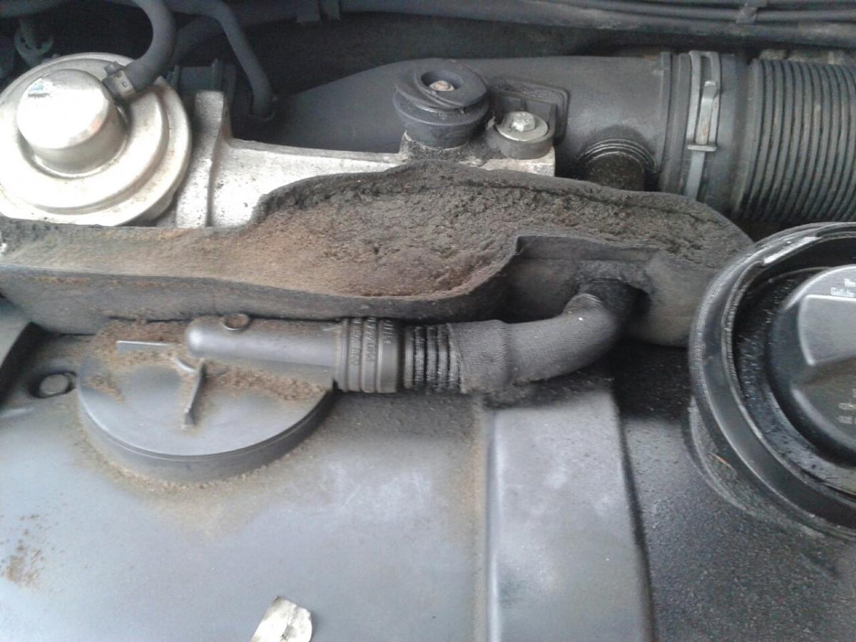 Vacuum Hoses and Crankcase Breather Pipe