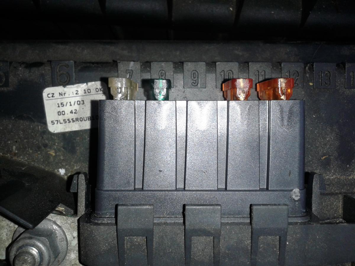 The Mki Fabia Fuse Layout Post  Updated With Bulb Types