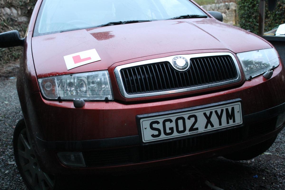 fitting headlight washer jets to Fabia