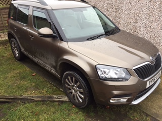 Skoda shop yeti mudflaps