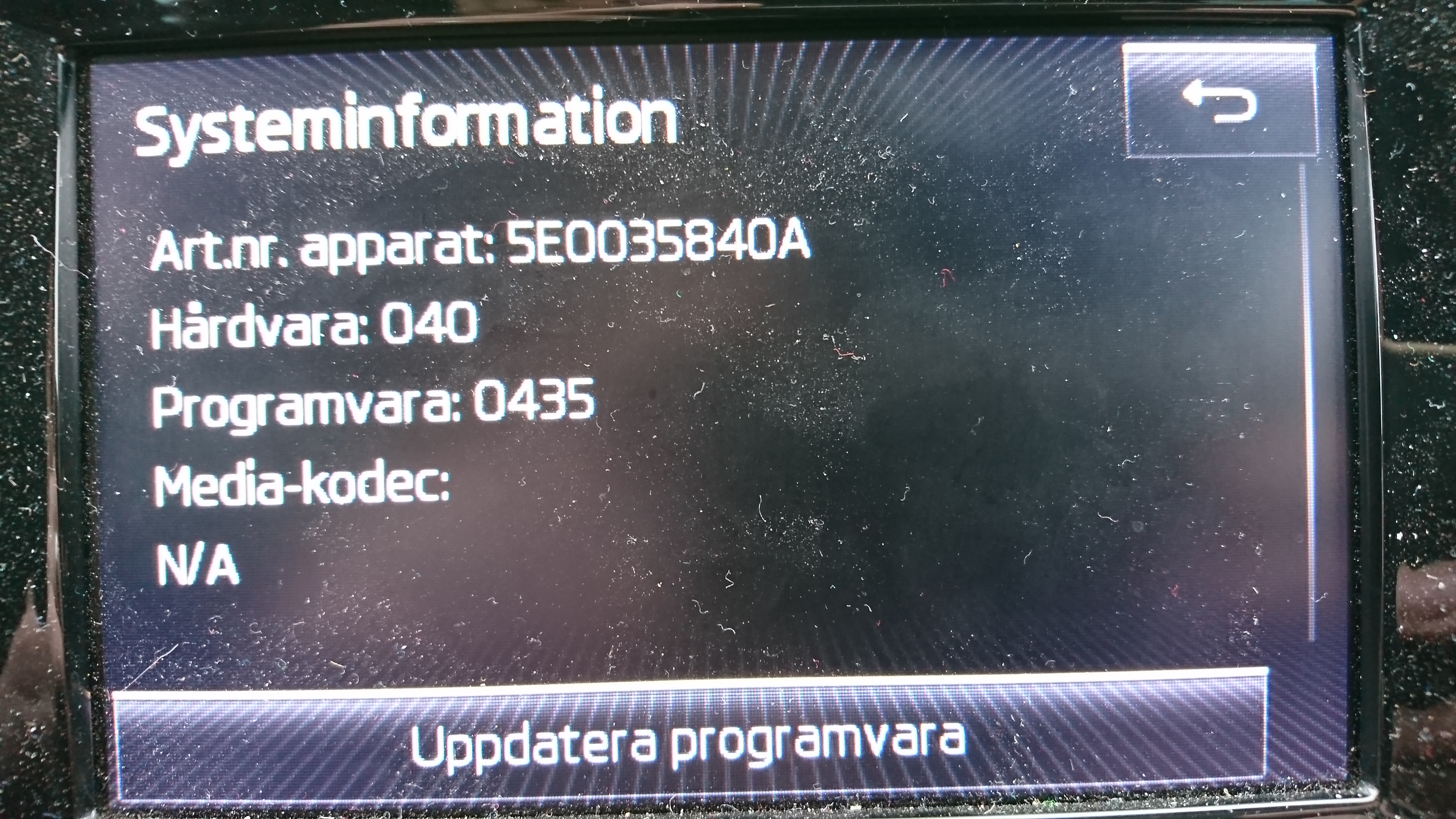 Skoda octavia bolero firmware update 2017