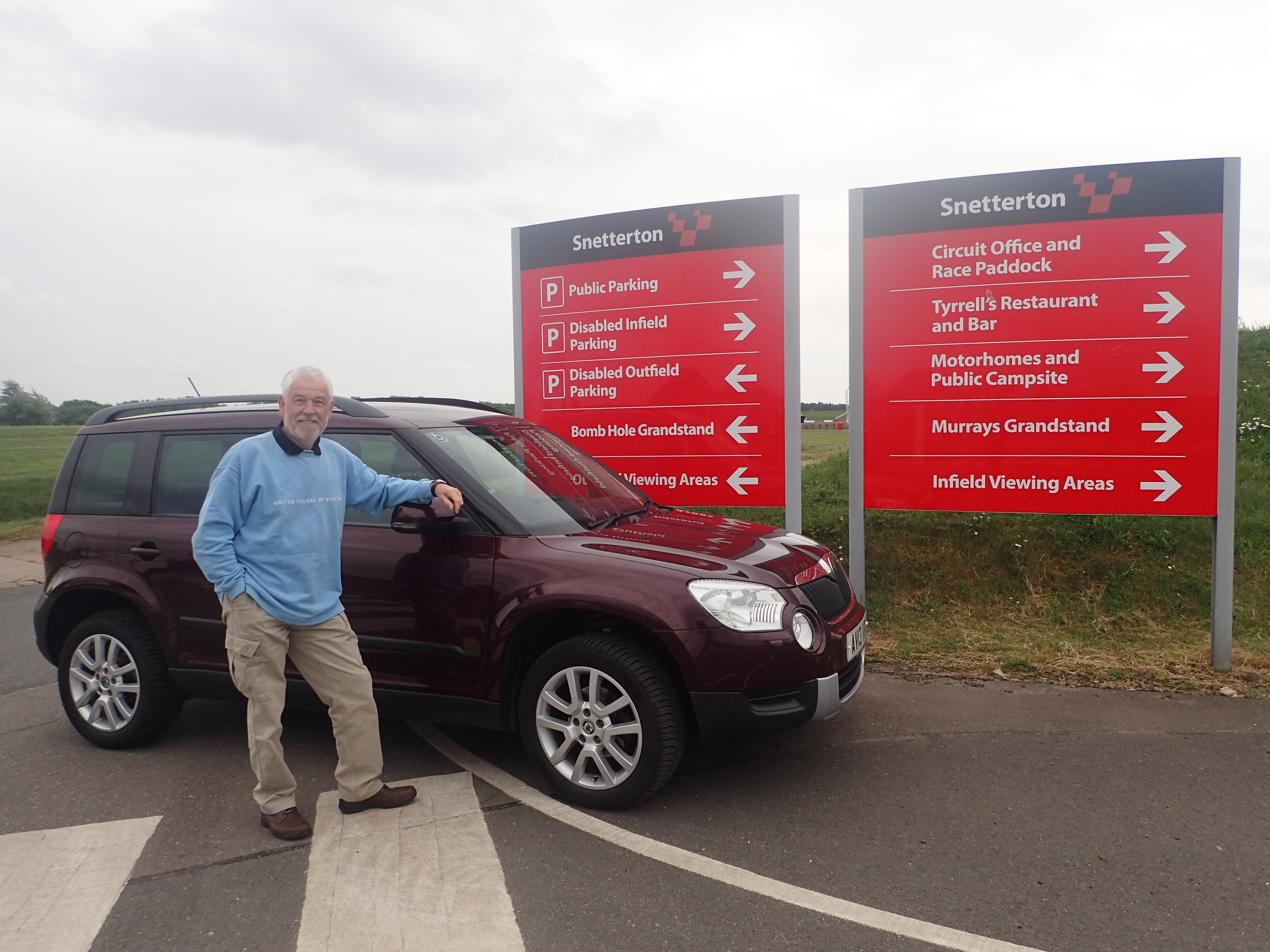 Snetterton, Monday.