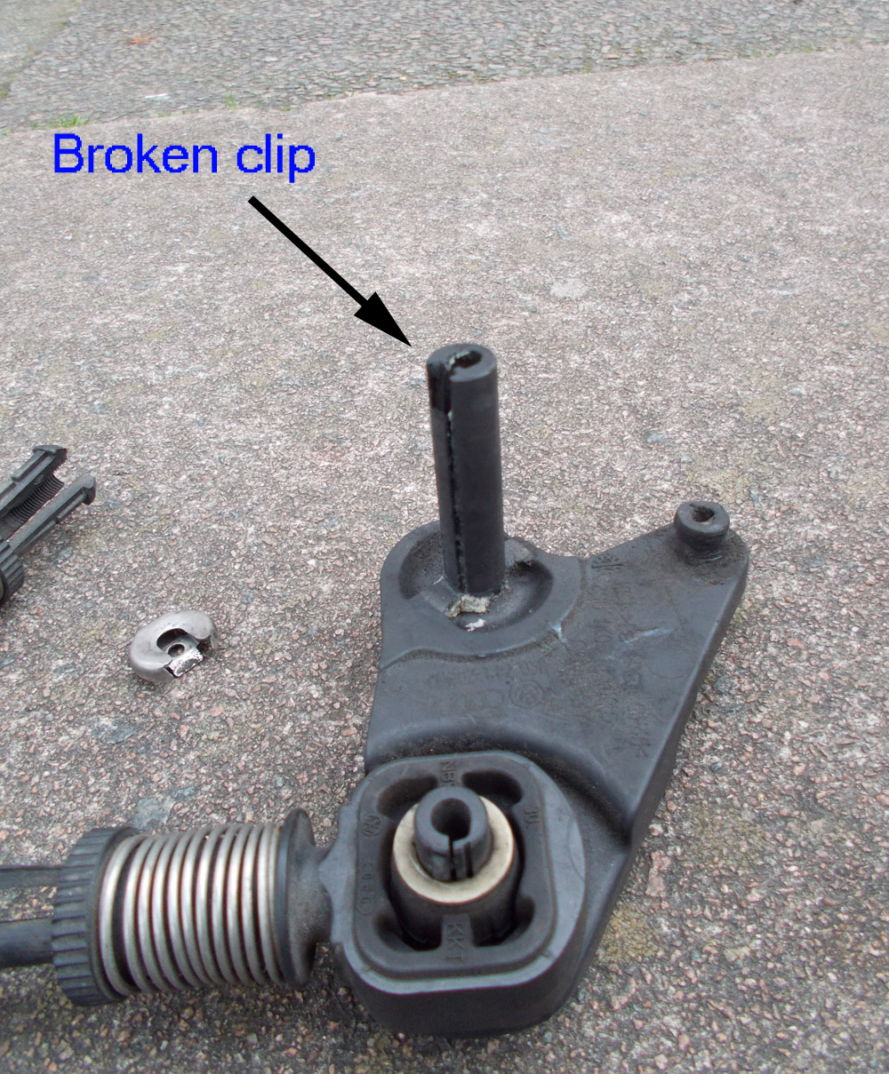 Octavia gear selector problem Skoda Octavia Mk II (2004 2013