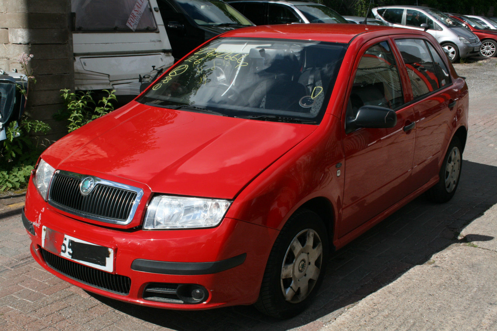 BREAKING 2006 SKODA FABIA 1.2 PETROL BMD, RED 8151, 5 SPEED GEARBOX GSH
