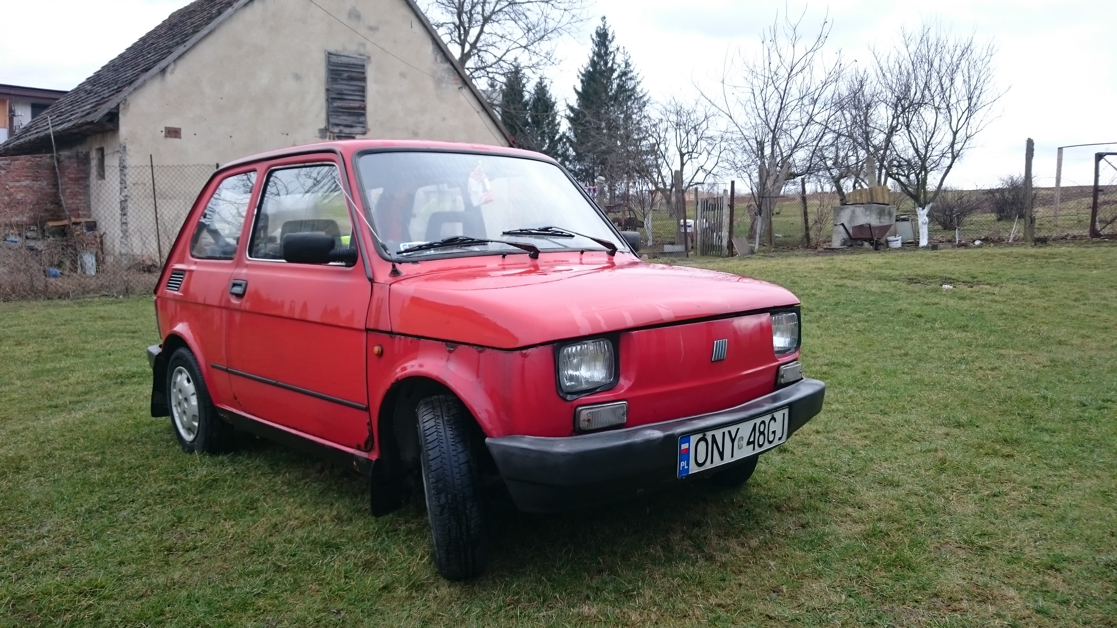 Fiat 126p - Our Holiday Car