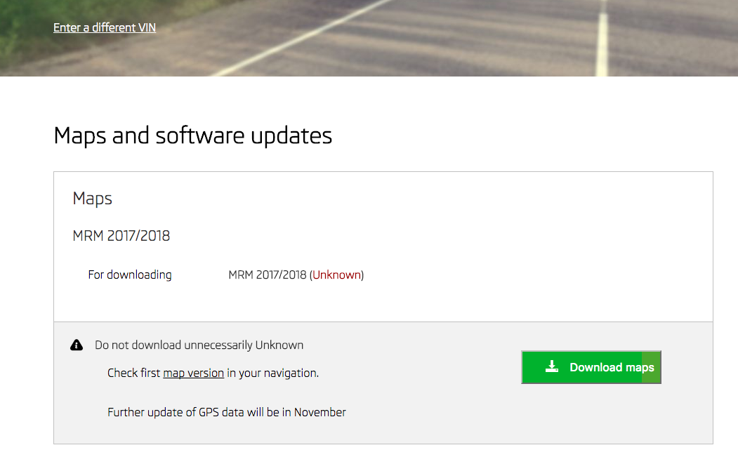 Amundsen Satnav update