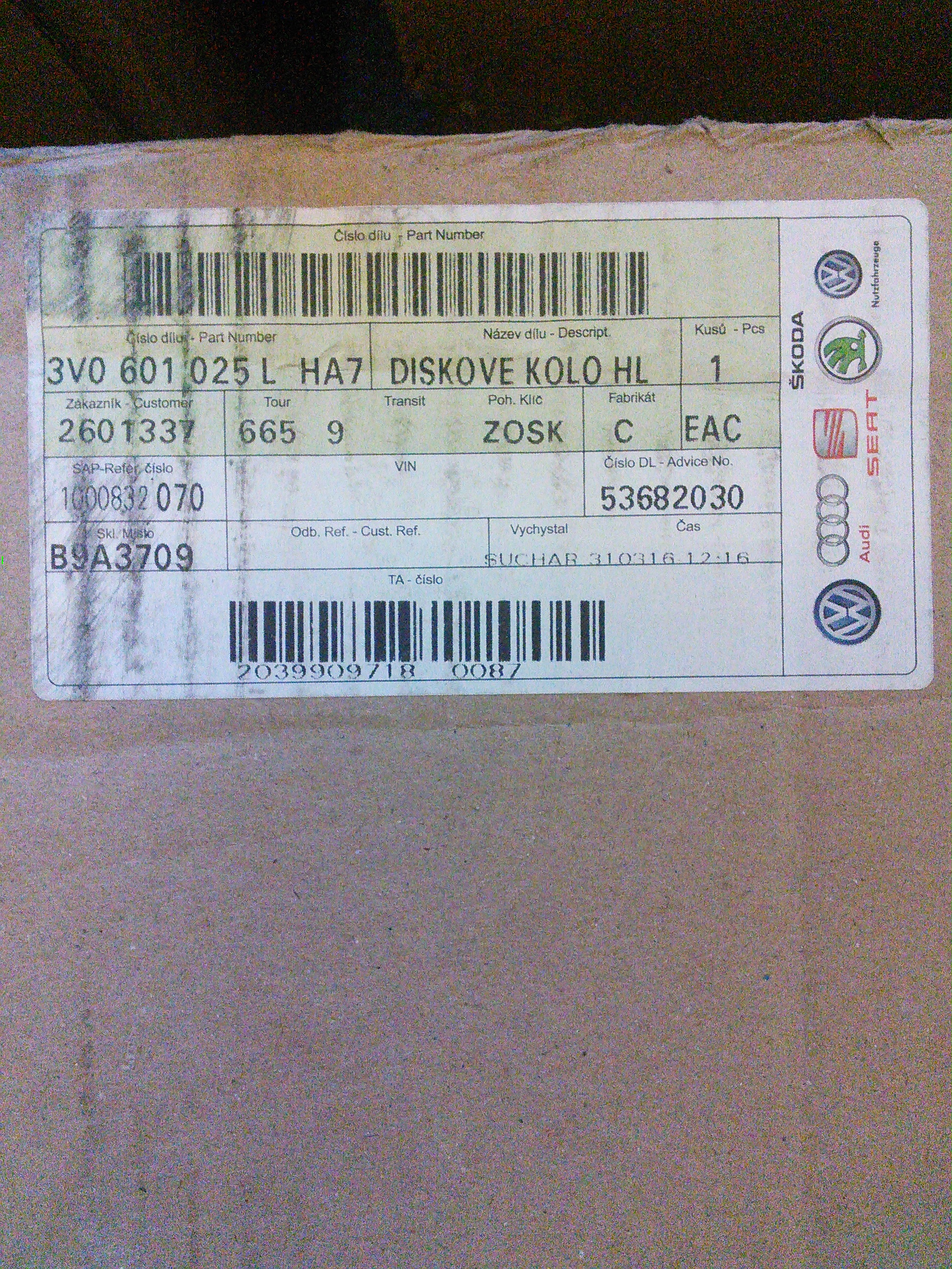 SOLD -4x 18" Pegasus Wheels