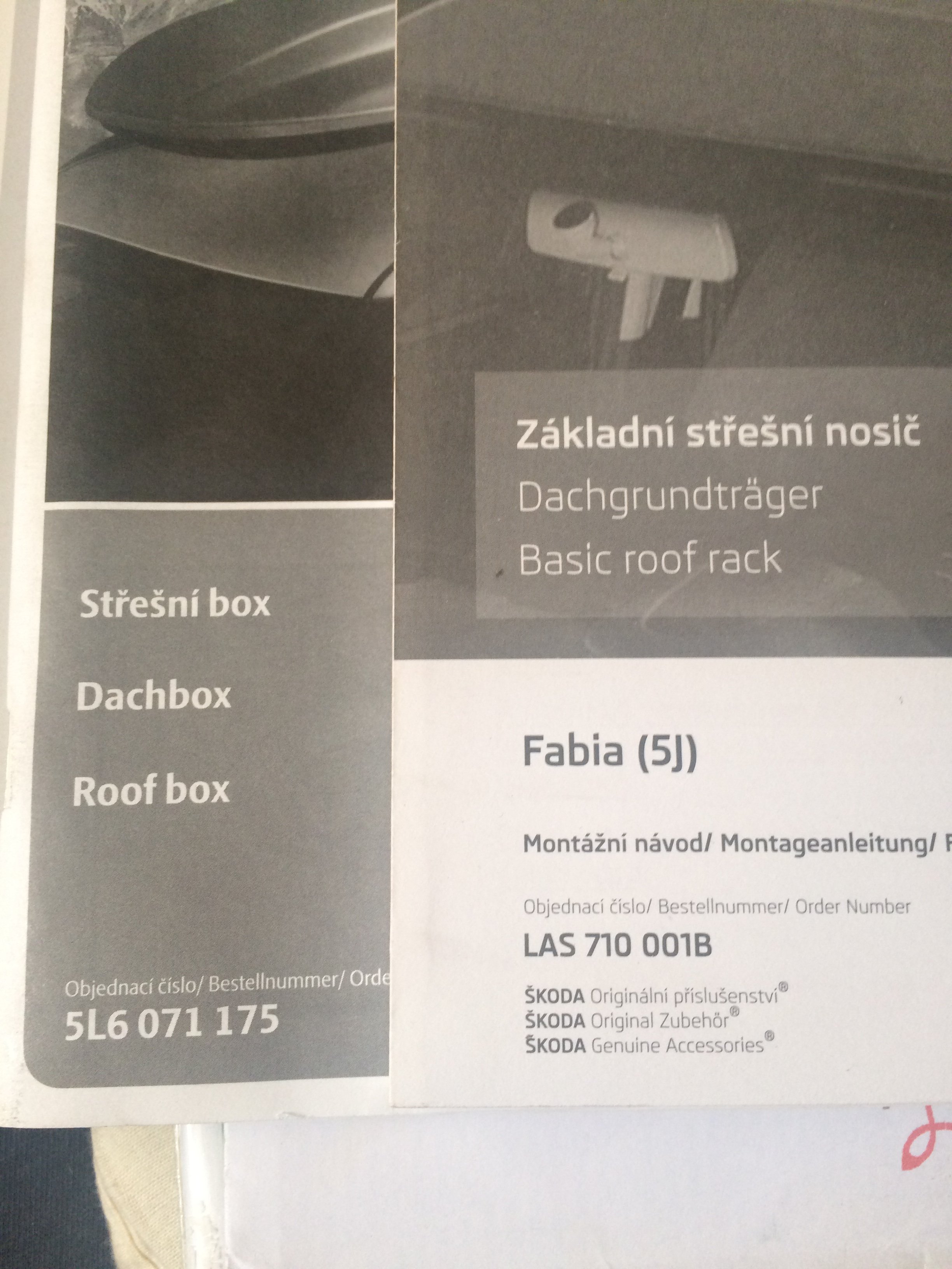 Skoda Basic Roof rack... 2010 compatible?