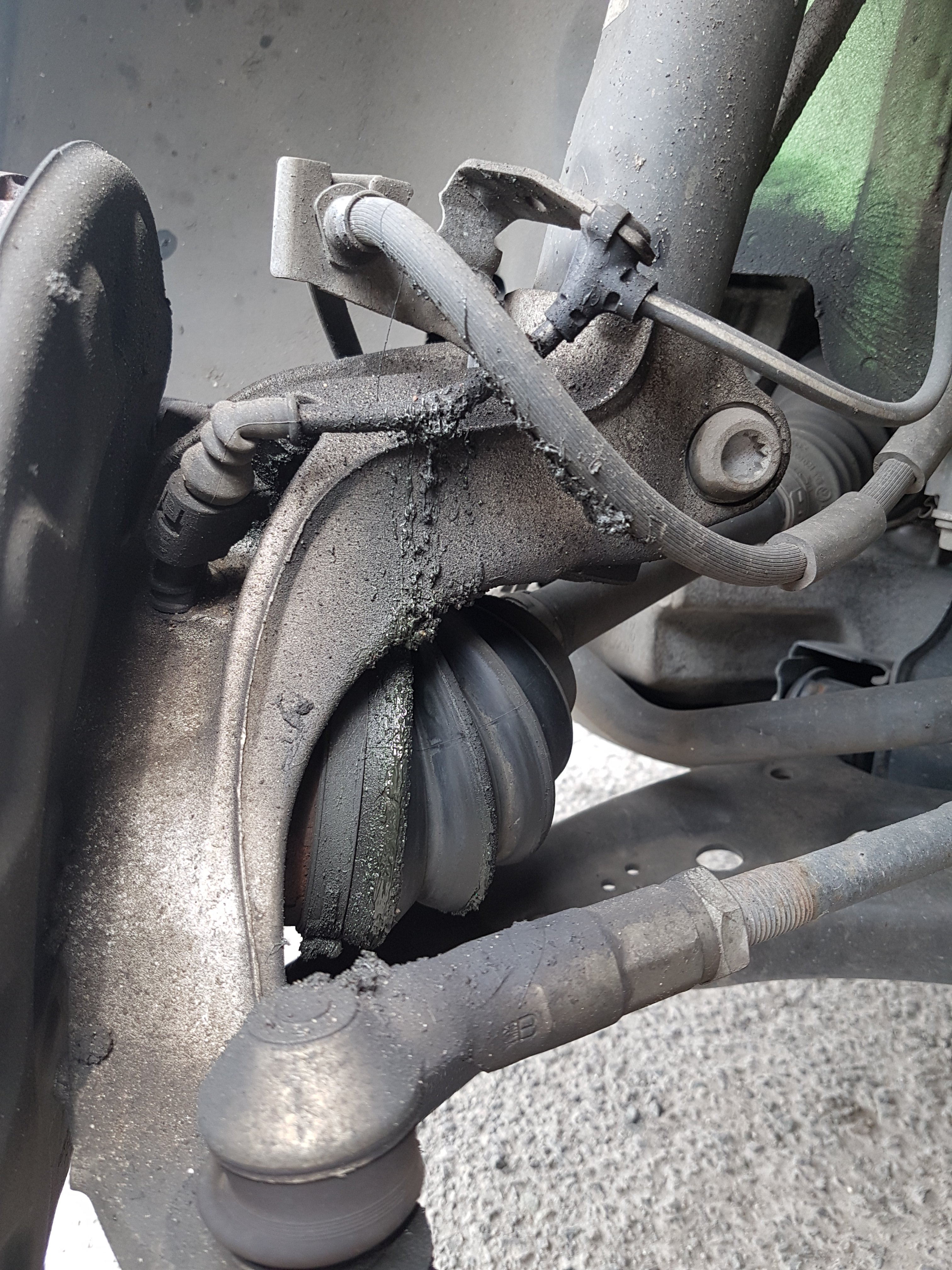 Failed CV boot and (possibly) subframe bush