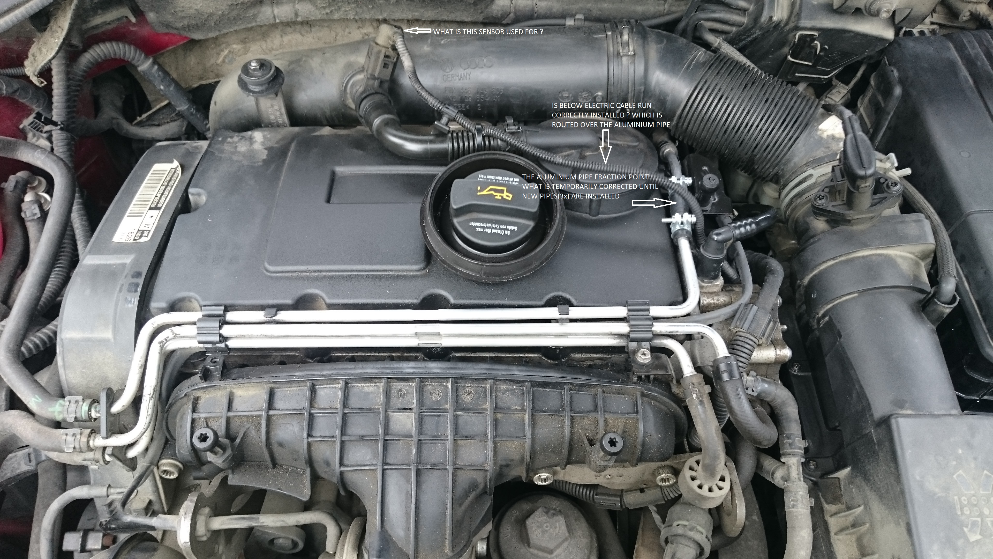 BKD engine loosing cooling liquid Skoda Octavia Mk II (2004 2013