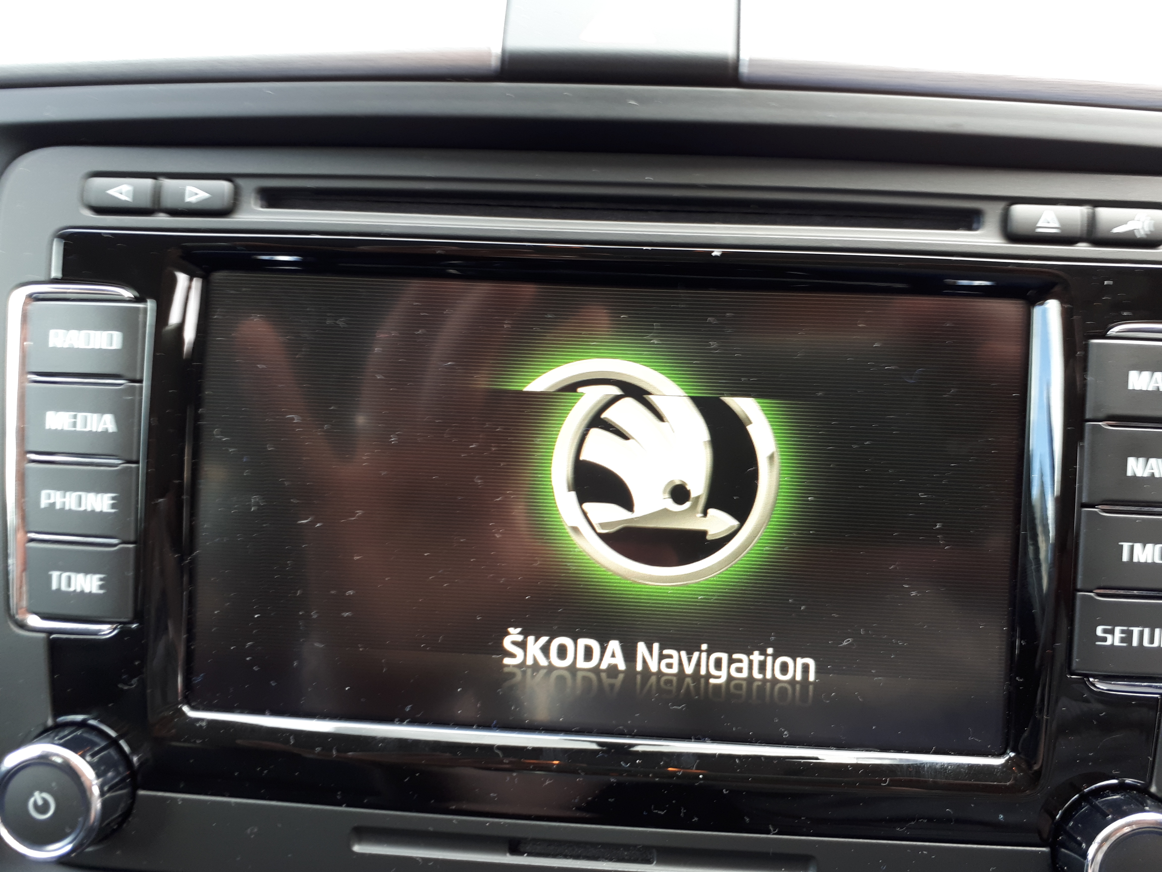 Магнитола columbus skoda