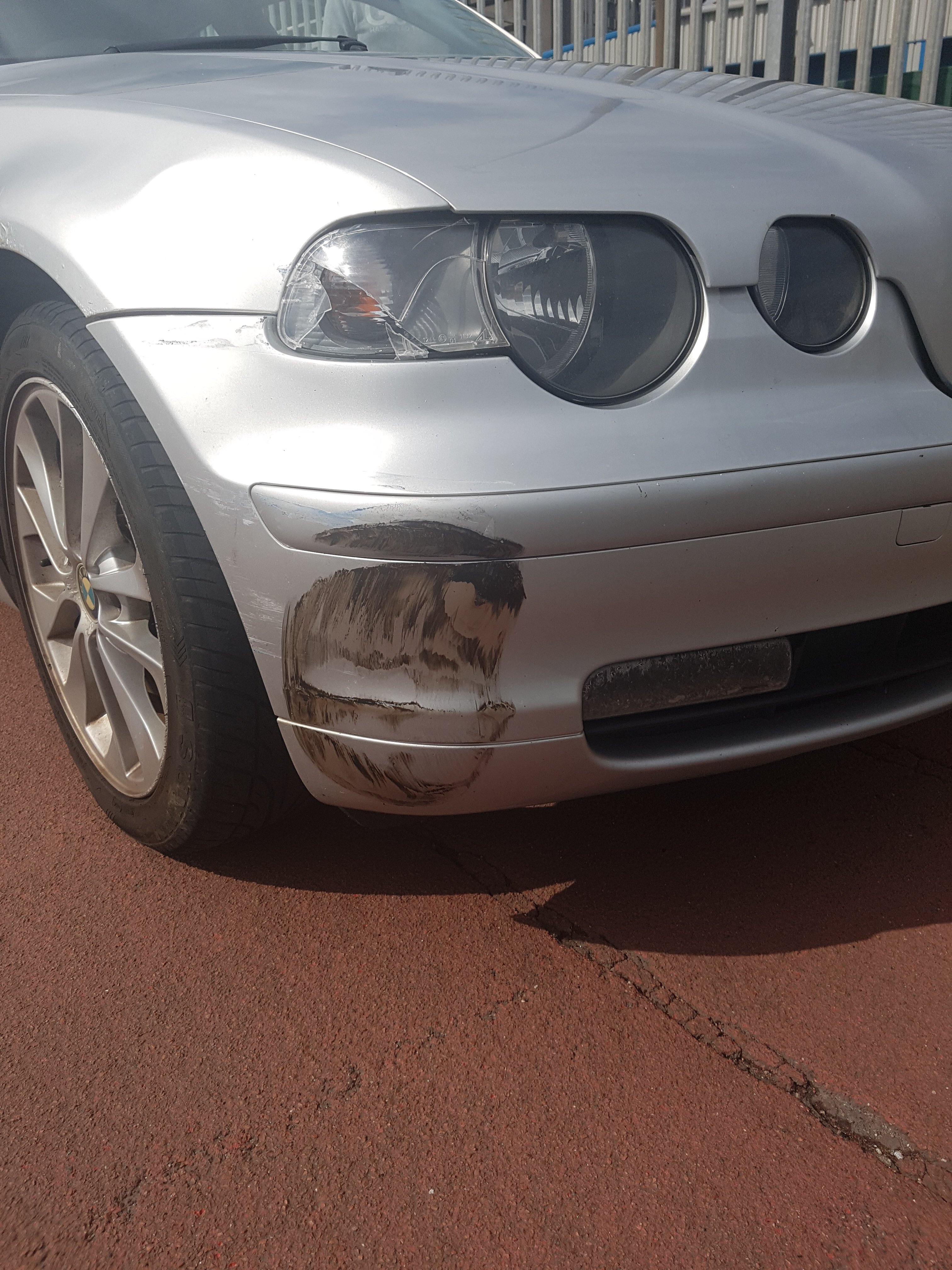 Someone bashed in my new Skoda