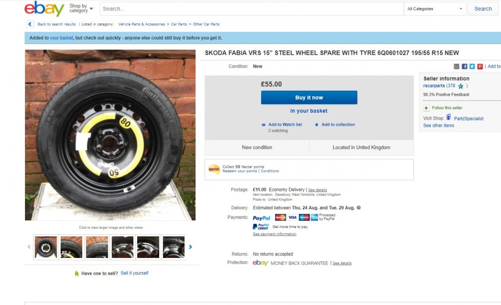 OEM Tyre sizes and alternatives Skoda Fabia Guides BRISKODA