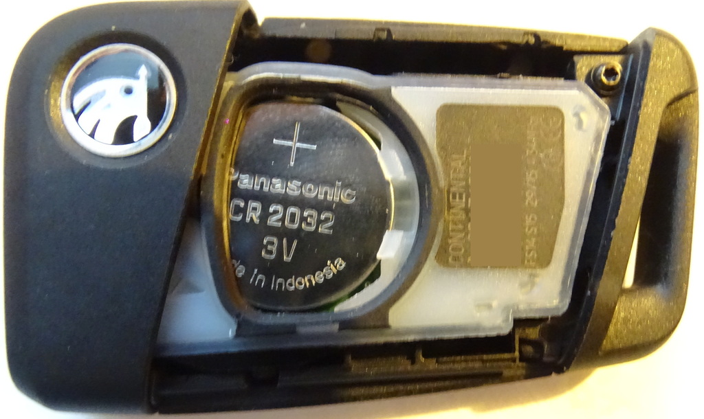 Skoda superb key clearance fob battery replacement
