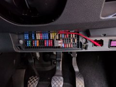 Fuse for dashcam install on skoda fabia (2011)