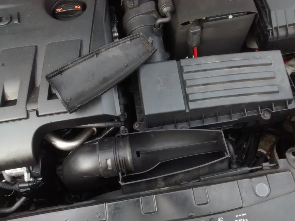 Yeti 2012 170 DPF air intake Skoda Yeti BRISKODA