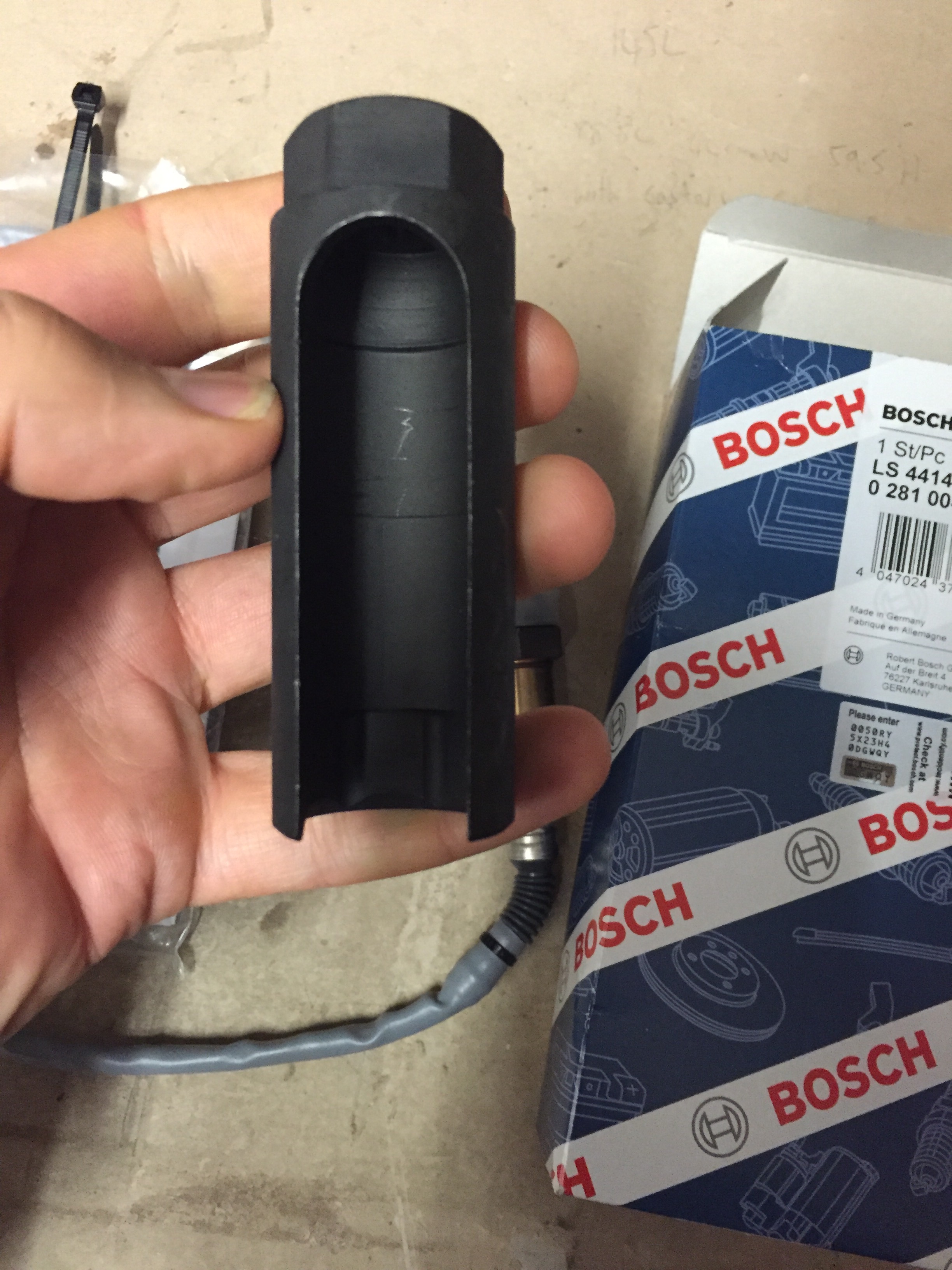 Just changed Lambda sensor as had error p2196 08598 and CEL on - Skoda ...