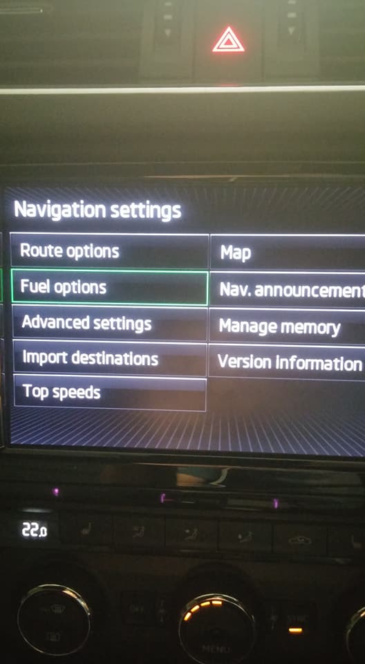 Fuel stations in Nav Unit