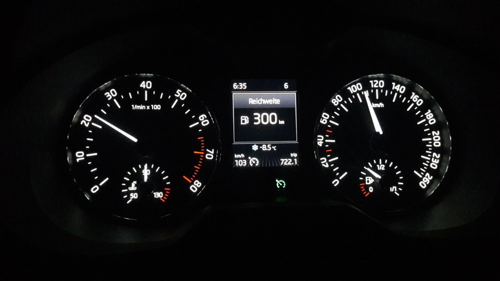 Cruise Control Warning Light Skoda Octavia Mk III (2013 2020