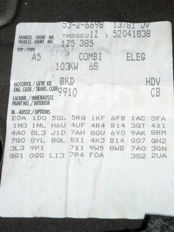 Swap code skoda