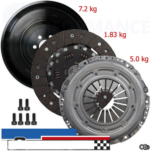 Light single mass flywheel vs OEM DMF