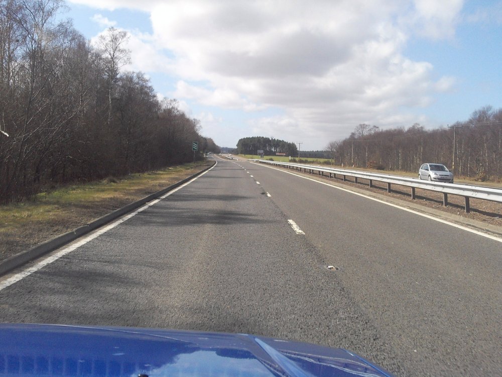 A90 Southbound Laurencekirk to Speed camera 15.4.13 040.JPG