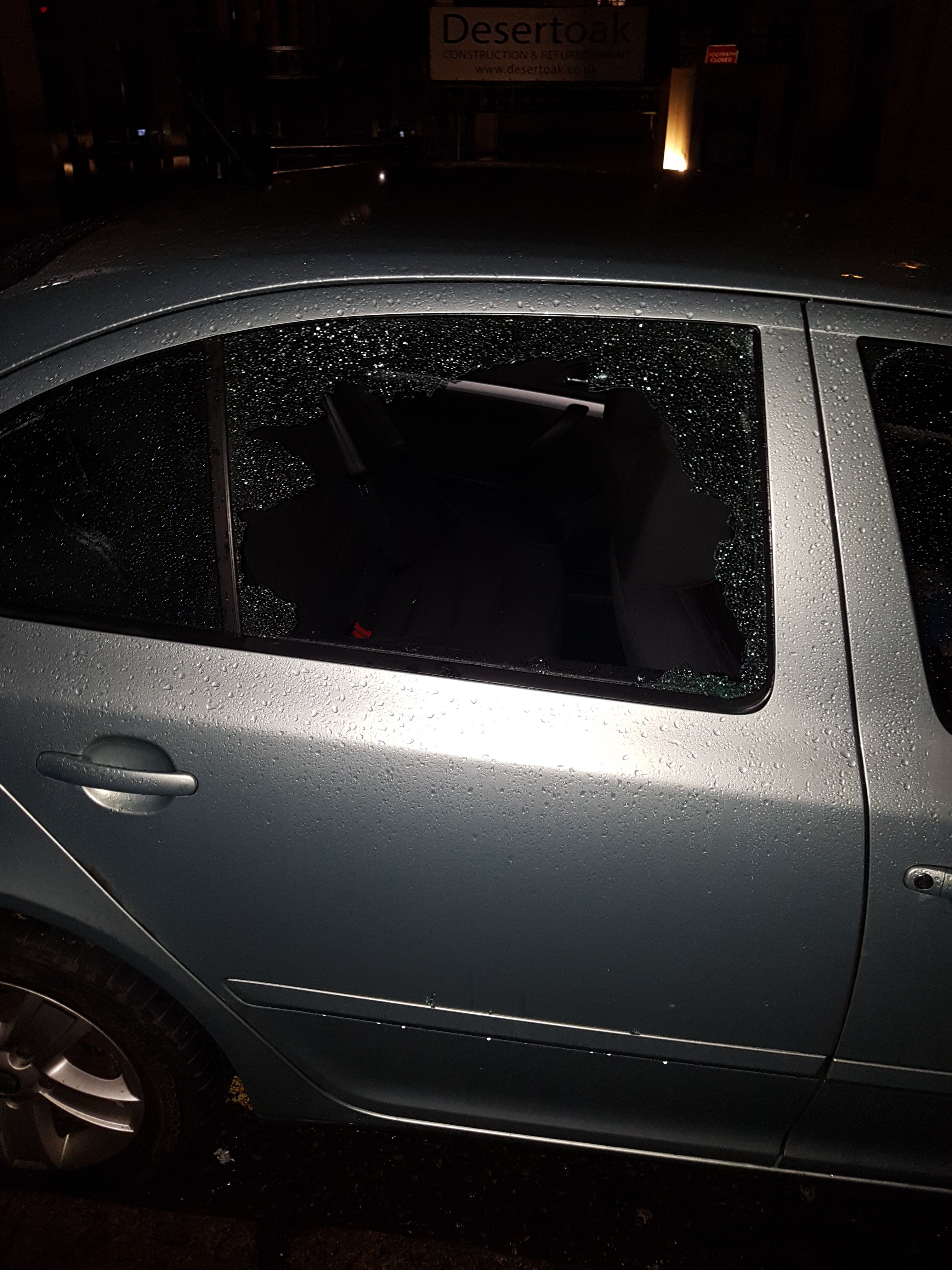 Side driver window