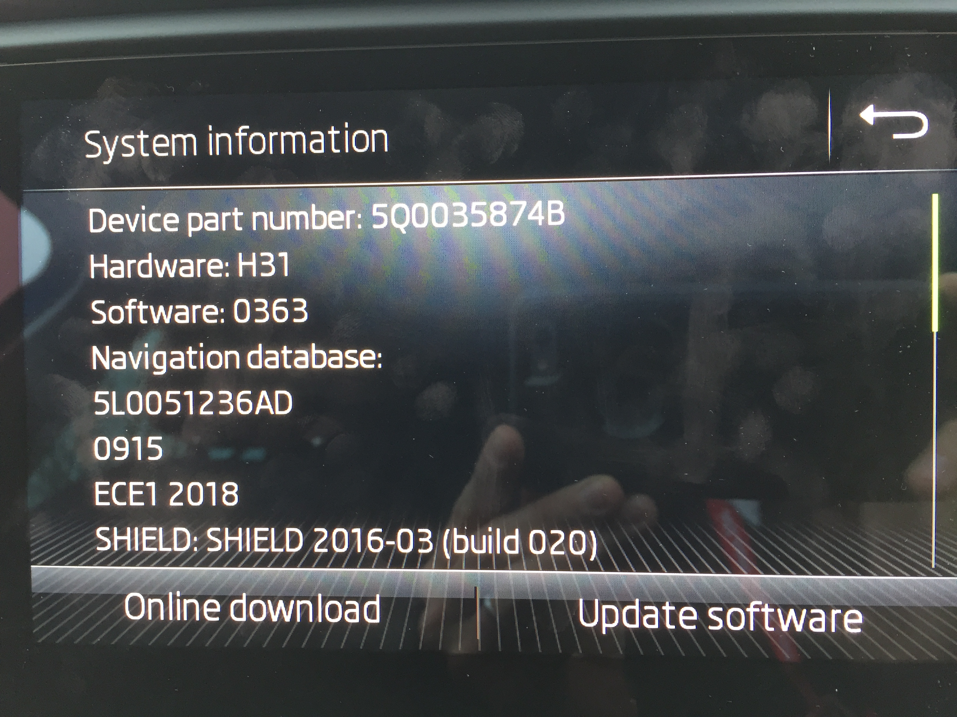 Amundsen MIB2 Firmware Update