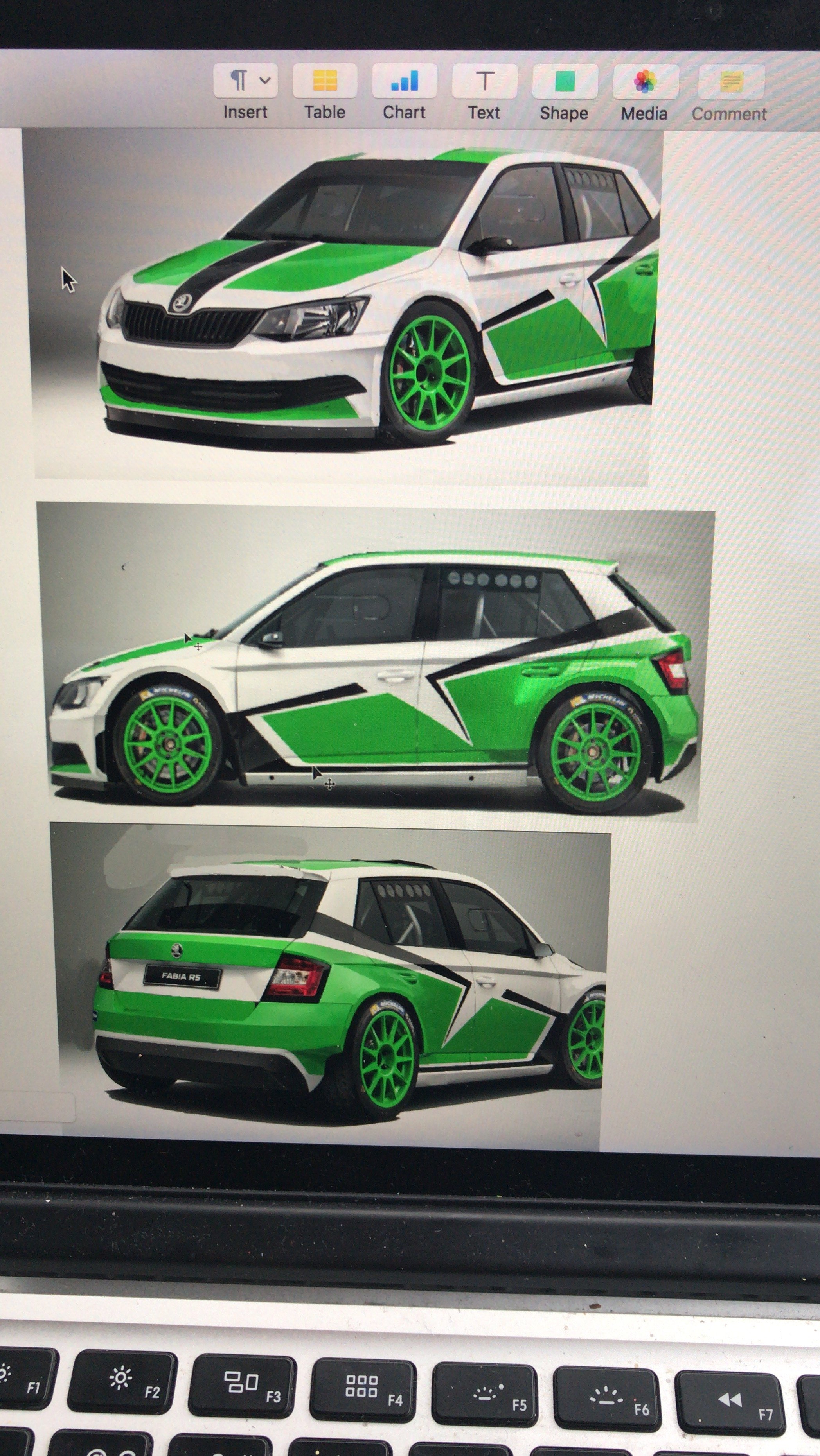 R5 wrap on Fabia Mk3