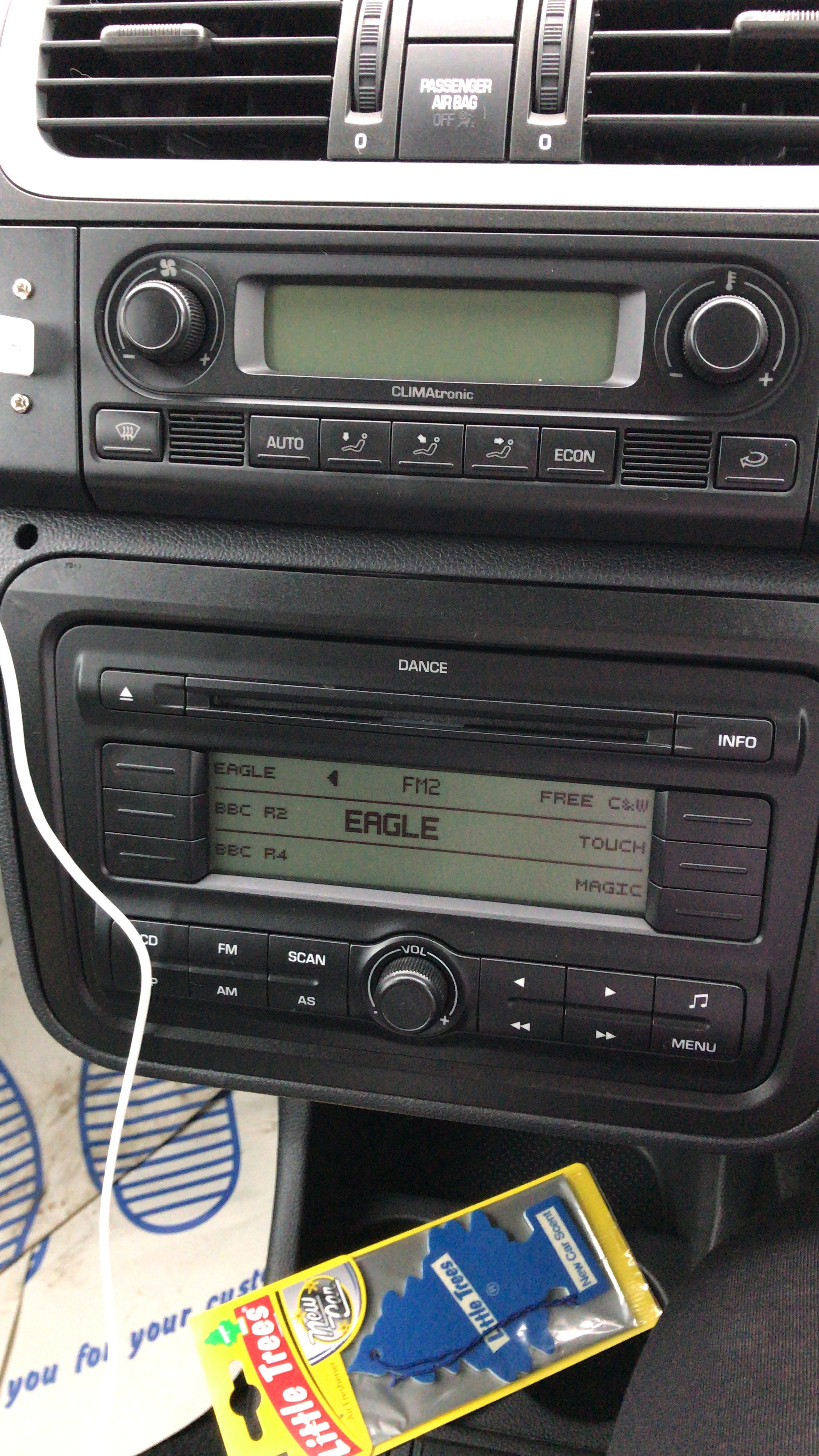 A USB port in my second hand Fabia