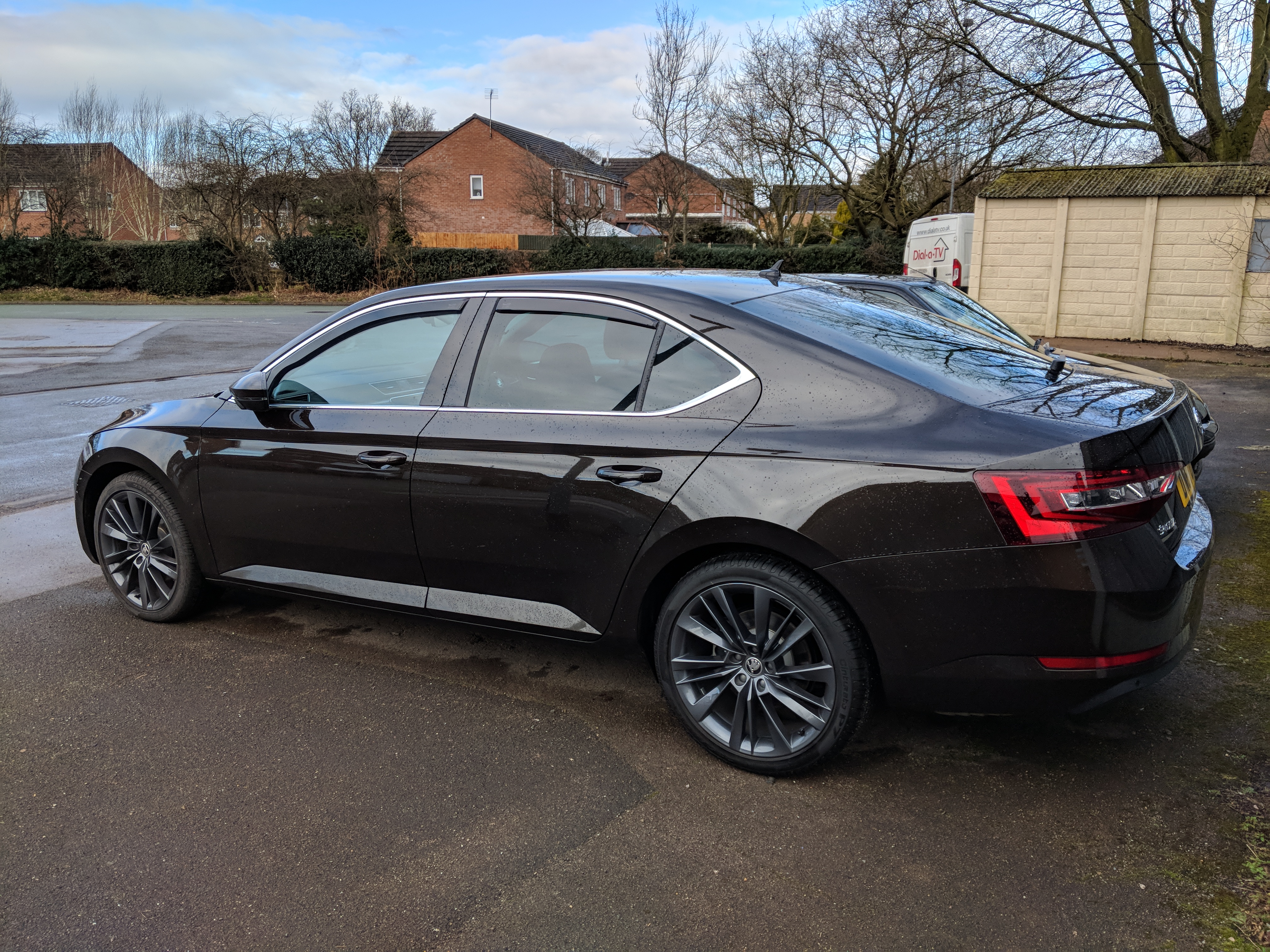 Wind rain deflectors - Skoda Superb Mk III (2015 - 2023) - BRISKODA